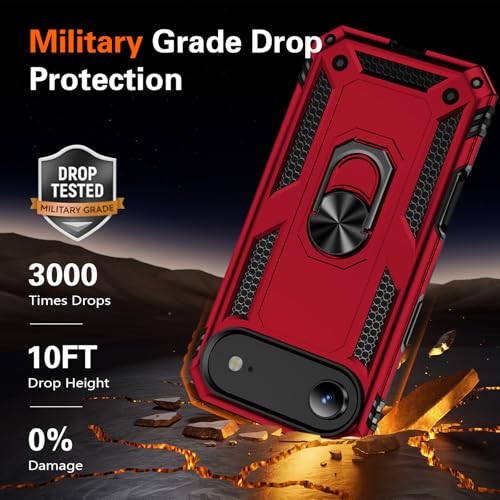 Korecase for iPhone 17 Air Case Blue Military Shockproof Kickstand - image 3
