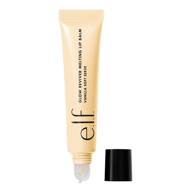 e.l.f. Glow Reviver Bálsamo Labial com Cor Vanilla Soft Serve