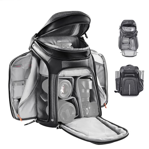 K&F CONCEPT 25L Camera Backpack Photography Bag, Black by K&F CONCEPT - Used condition - Image 8