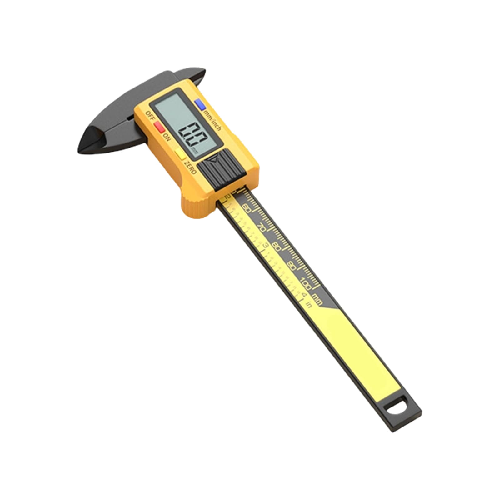 Tsophreniq 100Mm Caliper Measuring Tool Digital Industrial Electronic Vernier Calipers Inches/Millimeter Measurement Micrometers Electronic Digital Measuring Tool