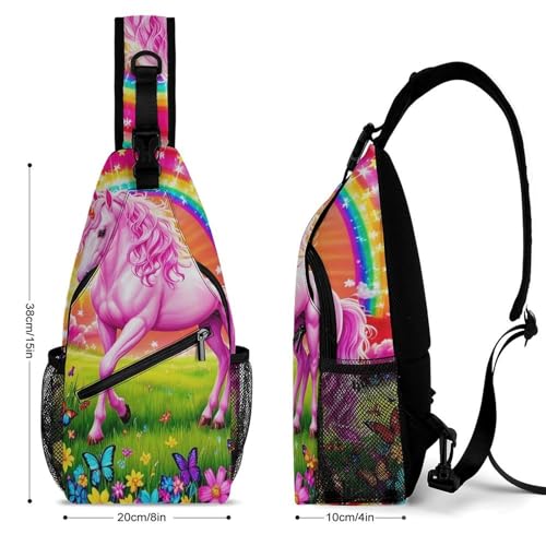 Mochila tipo sling Supdreamc para gimnasio y viajes miniatura 2