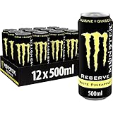 Nuevo sabor a piña Monster reserve white PINEAPPLE sabor piña lata 500ml pack 12 uds - Total 6 litros