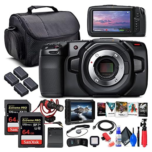 Blackmagic Pocket Cinema Camera 4K Bundle