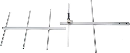 Miniatura 2 de HYS YAGI Antena 9dBi de alta ganancia UHF 27.6 in Base Antena (400-470MHz) Antena exterior de 5 elementos para radioaficionados, GMRS, sistemas de