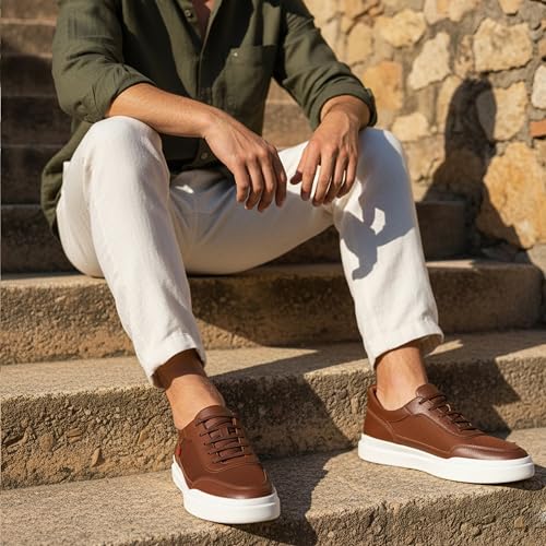 Image of Marc Joseph New York Mens Hudson Street Sneaker (Hands Free Technology)