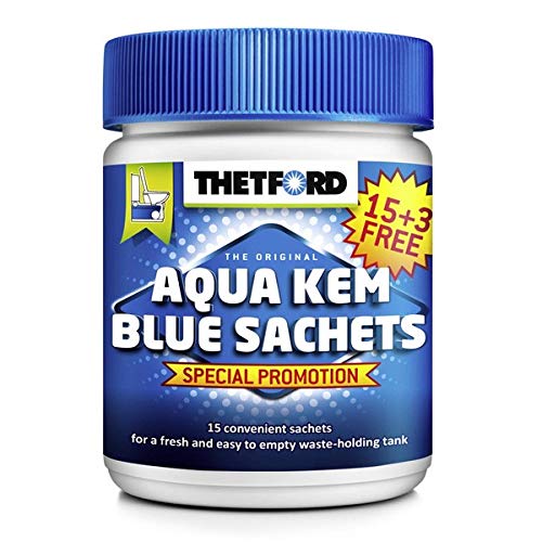 Additivo Sanitaria Aqua KEM 15 bustine + 3 Gratuiti Campeggio Car, Caravan