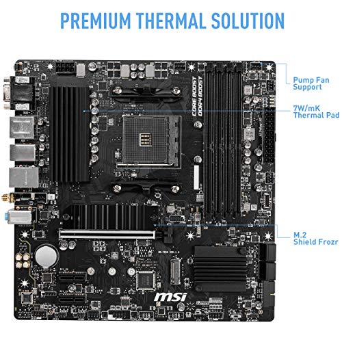Image of (Refurbished) MSI B550M PRO-VDH WiFi AMD Socket AM4 MATX Motherboard