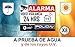 Egero - Pegatinas disuasorias Video Vigilancia Alarma Policia x8 Antirrobo para Casa,...