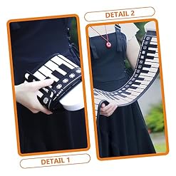 Alasum piano pour débutant clavier de piano pliable piano pliant portatif plier le piano oud instrument portable piano numérique piano électronique enroulable pliable piano abdos - Les Beatles, Paul McCartney, John Lennon, RIngo Starr, George Harrison Alasum piano pour débutant clavier de piano pliable piano pliant portatif plier le piano oud instrument portable piano numérique piano électronique enroulable pliable piano abdos – Image 3