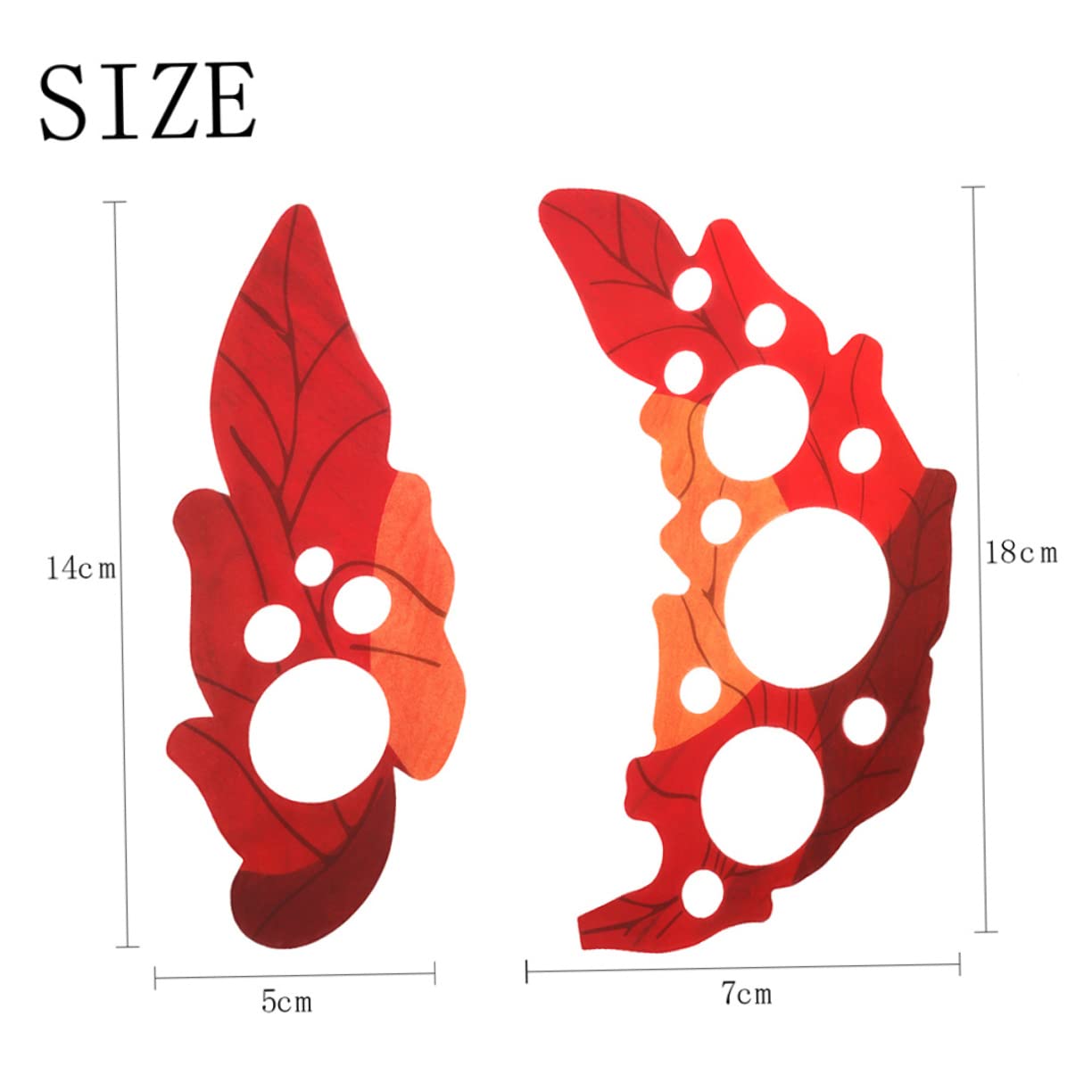 Toyvian 10sets Battipenna Adesivo Per Chitarra Acustica Stile Foglia Da Design Creativo e Facile Installazione Protezione Antigraffio Per Chitarra Folk Accessorio Eccellente Per Musicisti