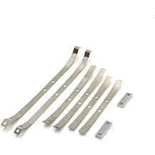 RC Toys Upgrades Parts For MN 82 For LC79 1/12 RC Car Parts Metal Upgrade Replacement Rear Axle Fixed For Spring Plate Remote Control Accessories