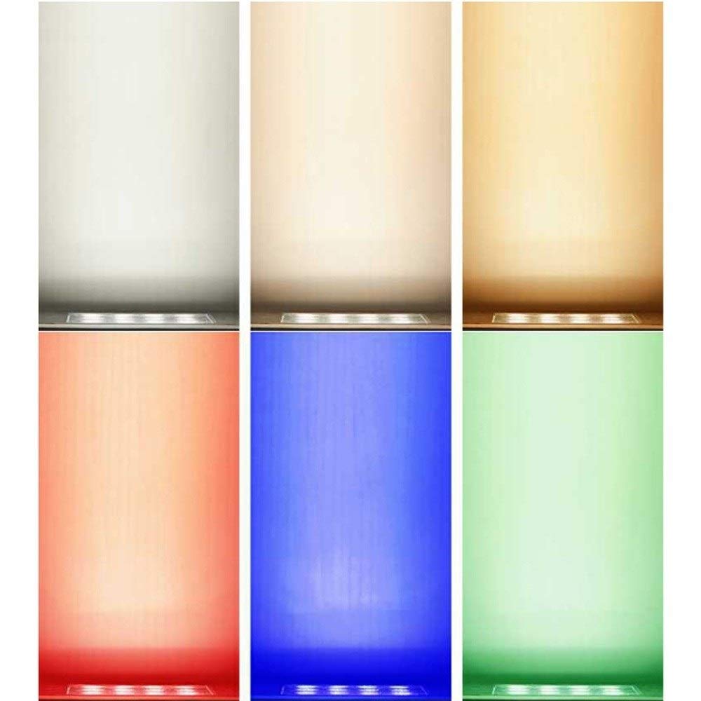 Segnapasso led esterno Incorporato Lampada da terra for terrazza da giardino Piazza Faretti Incasso Esterni Pannello in acciaio inossidabile Con cavo di alimentazione Adatto for progetti di illuminazi