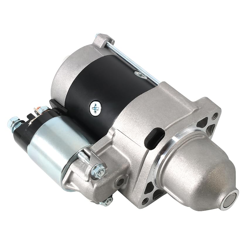 Starter, Starter Motor for Denso 428000-6600, 428000-6601, sr428000-6600, for John Deere Mower - Z-Trak, Z445 for Briggs Engine 2010, Z645 for Kawasaki 24 HP 2010, Z655 for Kawasaki 24 HP 2010