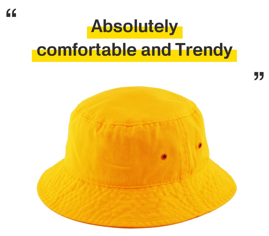 Image of KBETHOS 100% Cotton Washed Bucket Hat