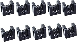 10x Wiper Hood Trim Deflector Panel Reset Clip For Nissan For Xtrail For Tiida 66820-4BA5A Plastic