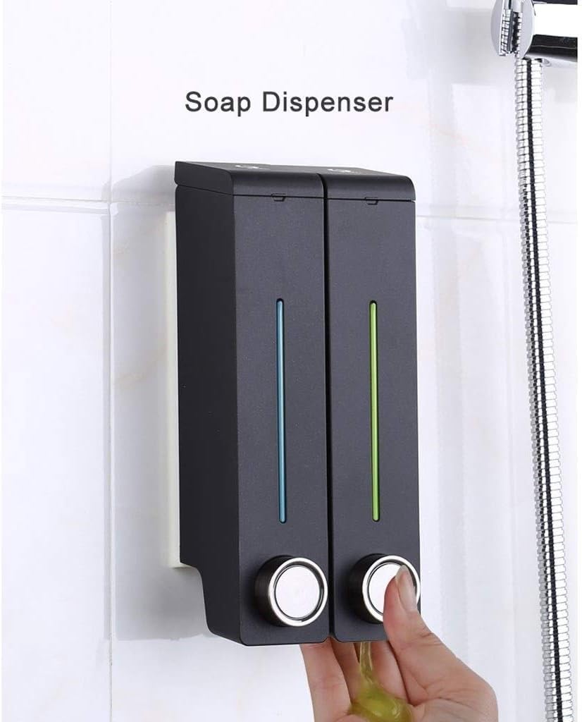 Dispensador De Jabón De Cerámica, Botella De Loción Recargable, Dispensador De Jabón Botella De Jabón De Pared Baño Doméstico Cocina Botella De Jabón De Manos Dispensador De Líquido Recargable (Color