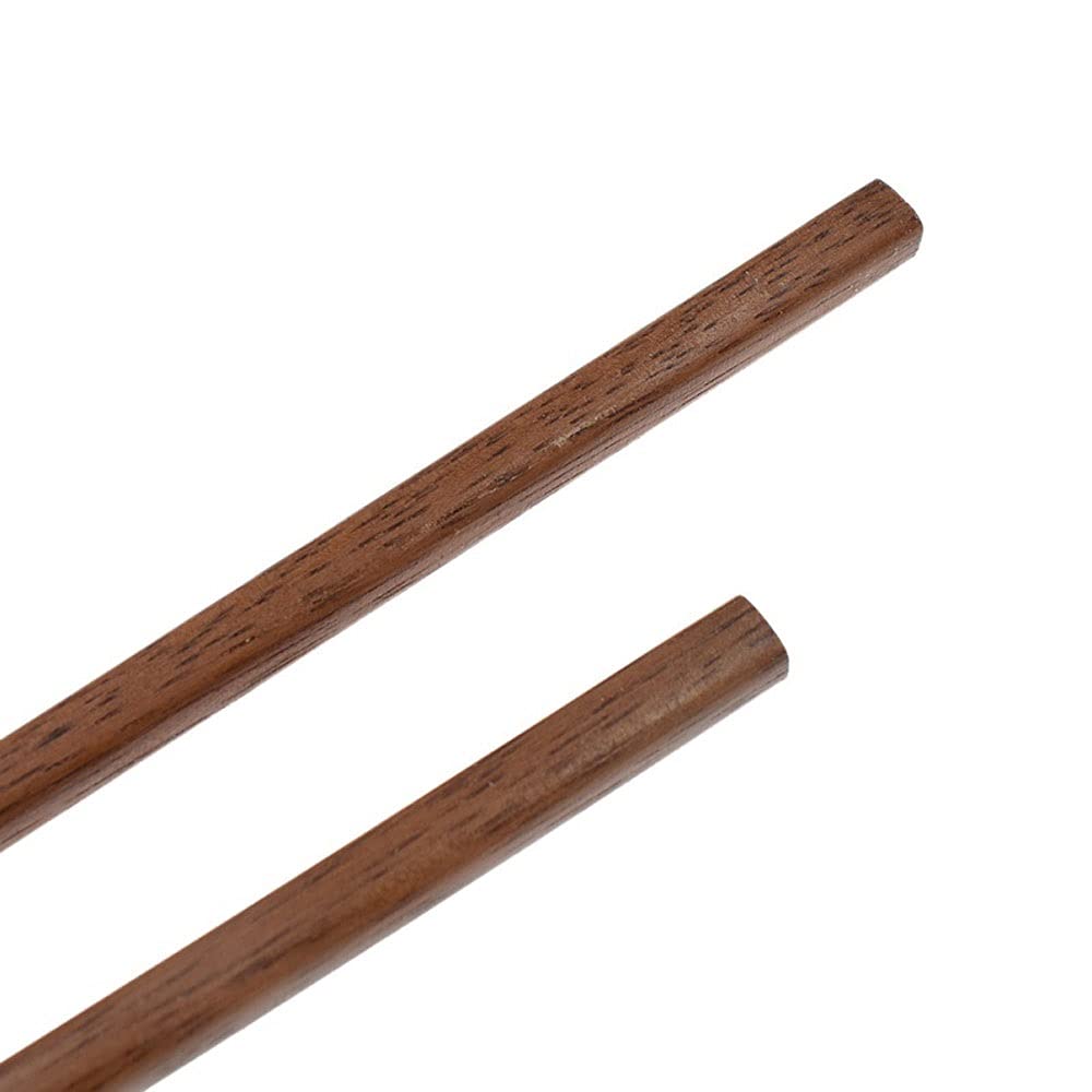 Palillos Reutilizables de 42 cm, Palillos previsores for cocinar Fideos, Olla Caliente frita Gruesa, palitos de Comida de Estilo Chino, Palillos de Madera, Herramienta de Cocina