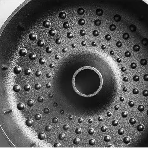 Pumixiy Gusseisen-Bräter für Ofen, Outdoor-Camping-Grillpfanne mit Deckel für – runder verdickter gebackener Süßkartoffeltopf kompatibel mit Grill, Herd, Kamin 4 Pumixiy Gusseisen-Bräter für Ofen, Outdoor-Camping-Grillpfanne mit Deckel für – runder verdickter gebackener Süßkartoffeltopf kompatibel mit Grill, Herd, Kamin