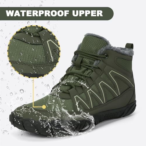 Image of Women's Waterproof Hiking Boots Anti Slip Ankle Boots Outdoor