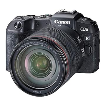 Canon Câmera sem espelho EOS RP com RF 24-105 mm F/4L é lente USM, preta - 3380C012