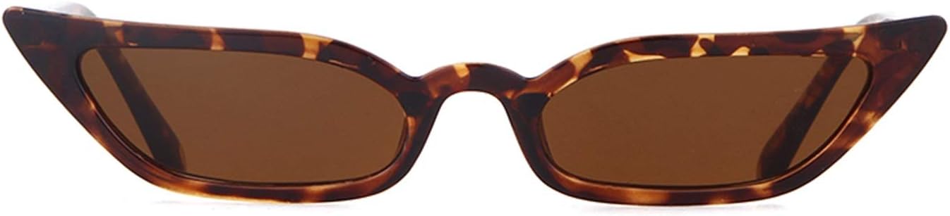 ADE WU Retro Cat eye Sunglasses for Women Cute Small Narrow Skinny Sexy 50s 60s Stylish Cateye Sun Glasses - Image 4
