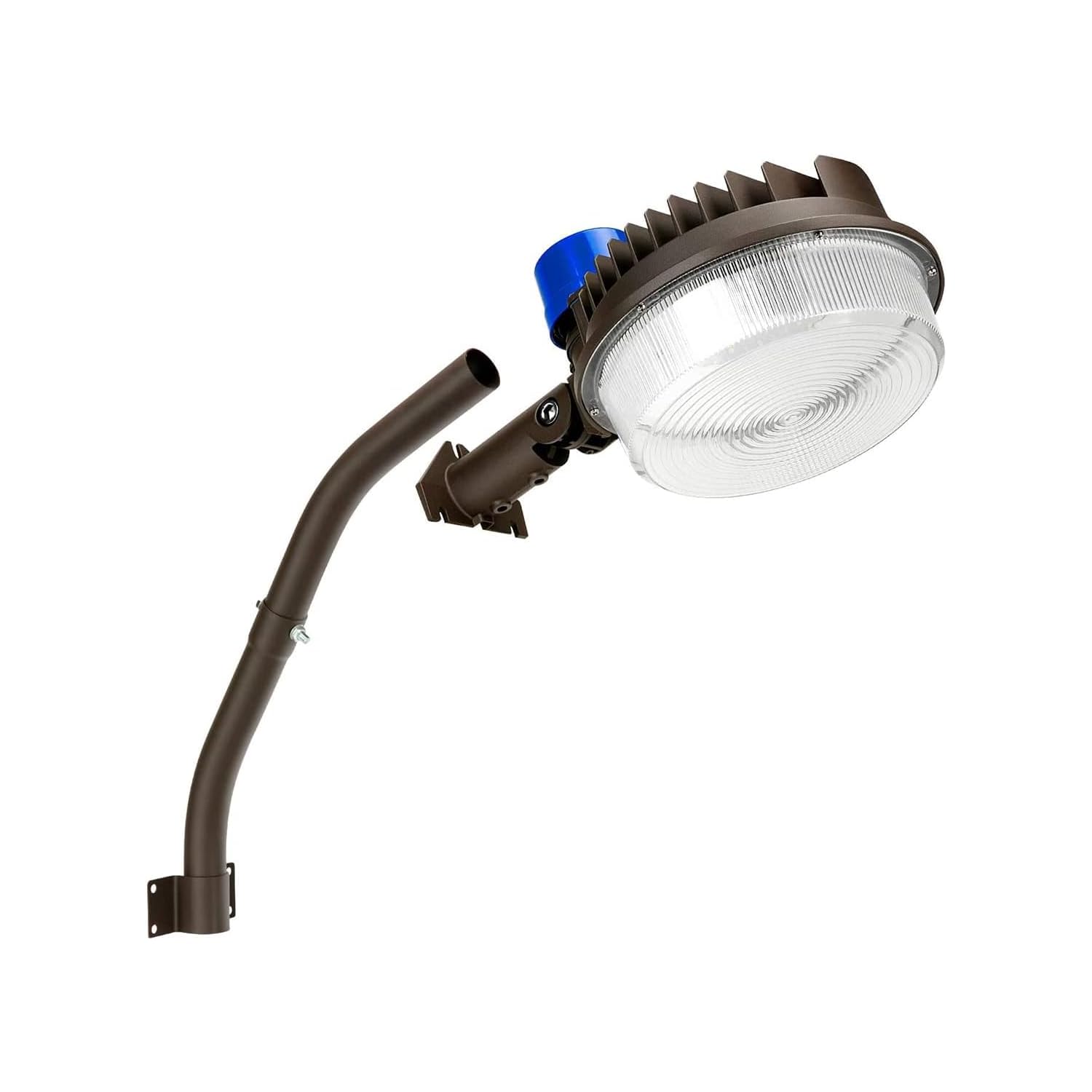 Juyace 18000lm LED Barn Light Dusk to Dawn Outdoor Lighting 120W 5000K Daylight Adjustable Angle Yard with Photocell IP65 Waterproof for Security Area