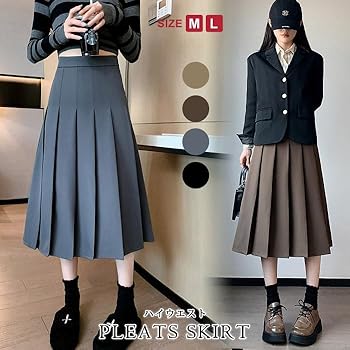 タグ付　ハイク シースループリーツスカート ロング　フレア タグ付 ハイク シースループリーツスカート ロング フレア