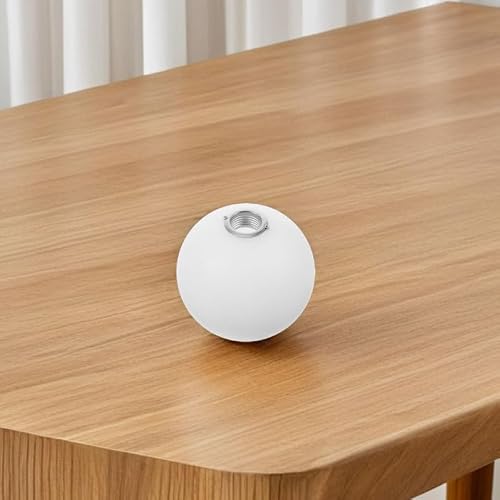 TOPBATHY Lot De 2 Abat-Jours Globe En Verre Dépoli G9 100 mm Abat Jour Pour Douille G9 Lumière Douce Pour Salon Chambre Et Salle À Manger Installation Facile – vue 5