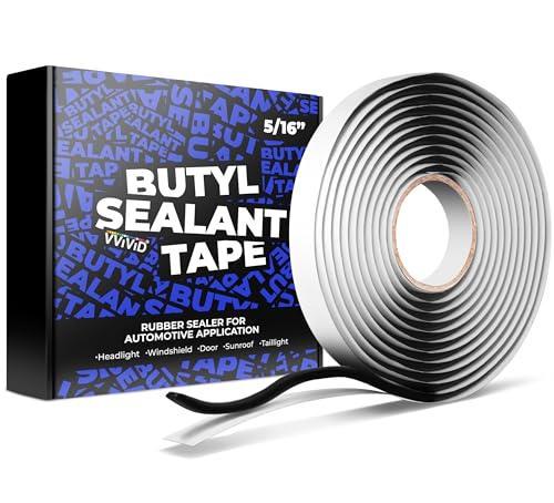 VViViD Butyl Sealant Tape, Rubber Sealer for Automotive