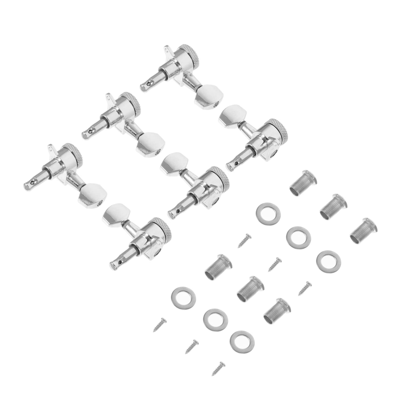 Yardwe Tuning Pegs for Bass Guitar 1 Set Durable Easy to Install Perfect Bass Guitar Accessories