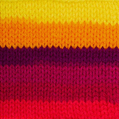 Image of RED HEART Super Saver 3-Pack yarn, FRUITY STRIPE 3 Pack