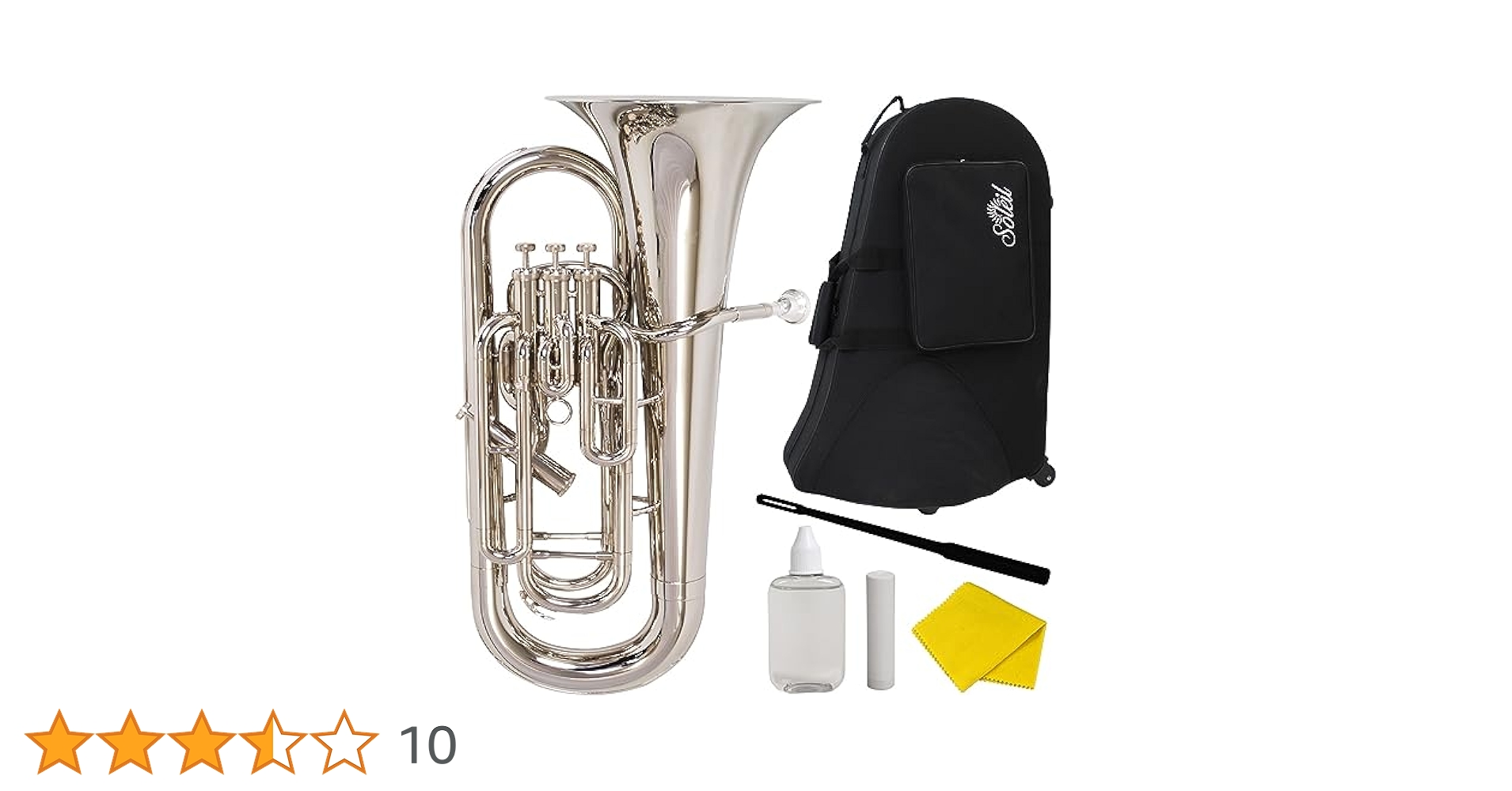 『ハードケース付』Soleil ユーフォニアム SEU-3 SVシルバー Amazon | Soleil ソレイユ ユーフォニアム (ユーフォニウム) SEU