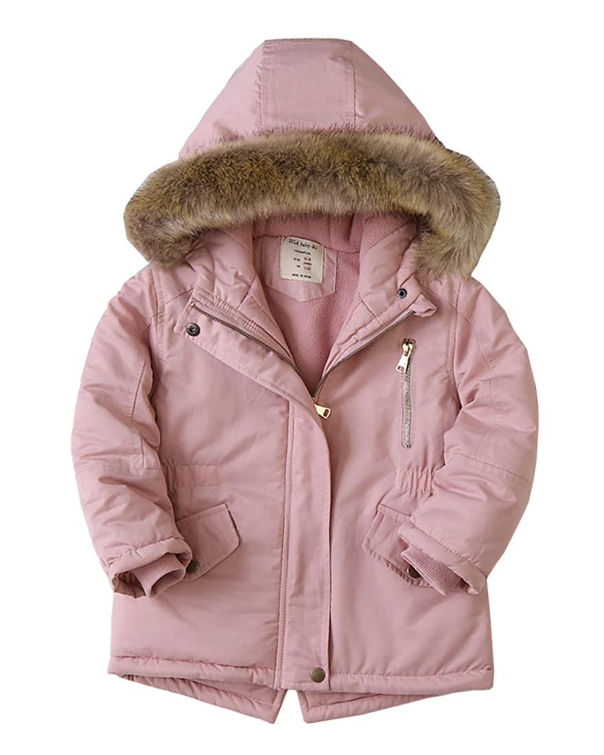 Boys Girls Winter Outwear Coats, Kids Warm Outfits,Windproof Jacket for Toddler 1-8Y