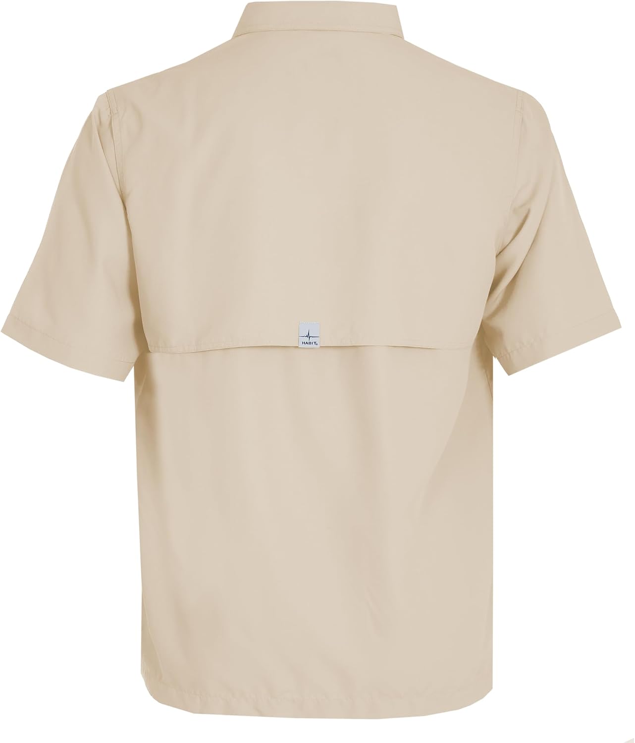 HABIT Men’s Fourche Mountain Short Sleeve River Guide Fishing Shirt - UPF 40+ UV Protection