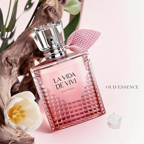 Image of AFLUXE Women's Eau de Parfum, Citrus Floral Women's Perfume with Vanilla & Patchouli Base, La Vida de Vivi Pour Femme Fragrance