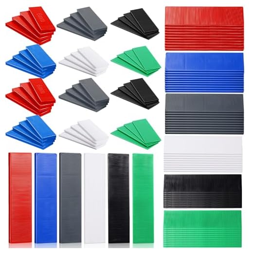 480 Pcs Structural Plastic Flat Shims