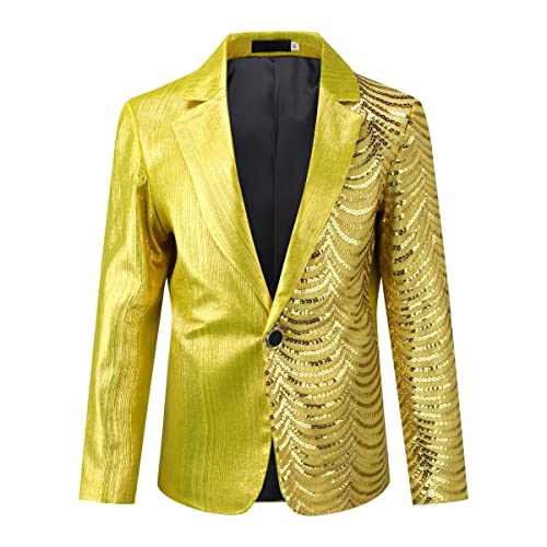 Image of Boys Jacquard Suits Slim Fit Tuxedo Suit Notch Lapel 2 Pieces Suit Set Jacket Pants for Party Formal Wear
