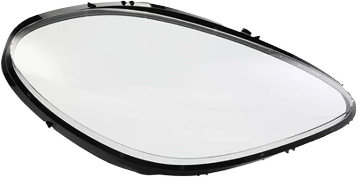 Front Headlamp Cover Headlight Lens Shell Plexiglass Replace Original Lampshade Compatible for Porsche for Macan 2018 2019 2020 2021 2022 2023(1PCS Left Side)