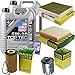 Produktbild QR-PARTS 69365164 Filter Set Inspektionspaket 10 Liter Liqui Moly Motoröl Top Tec 4600 5W-30 MANN-FILTER Innenraumfilter Kraftstofffilter Luftfilter Ölfilter
