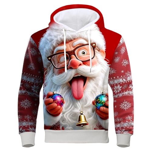 Sweat à capuche grandes tailles homme coupe ample contre le froid automne