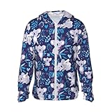 Poignets élastiques pour la mobilité : conçue avec des poignets élastiques, cette jolie veste d'entraînement à imprimé koala assure un ajustement parfait qui reste en place pendant le mouvement, offrant une liberté de mouvement pour la course, le levage ou l'étirement.