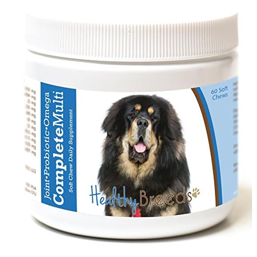 Healthy Breeds Tibetan Mastiff All in One Multivitamin Soft Chew 60 Count