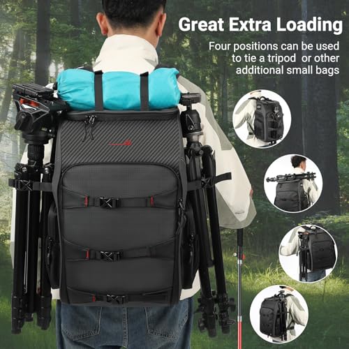 Mochila para cámara STARTRC 40L profesional miniatura 3