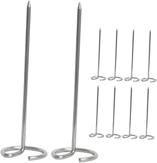 10pcs Grill Skewers for Air Fryer Bbq Oven Versatile Metal Skewers for Meat Shrimp Vegetables and More for Family Gatherings and Outdoor Cooking