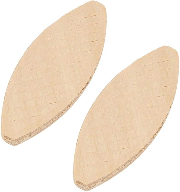 100pcs Wood Joining Biscuits Wood Board Docking Tool Joiner Accessories 0# 10# 20#(10#)