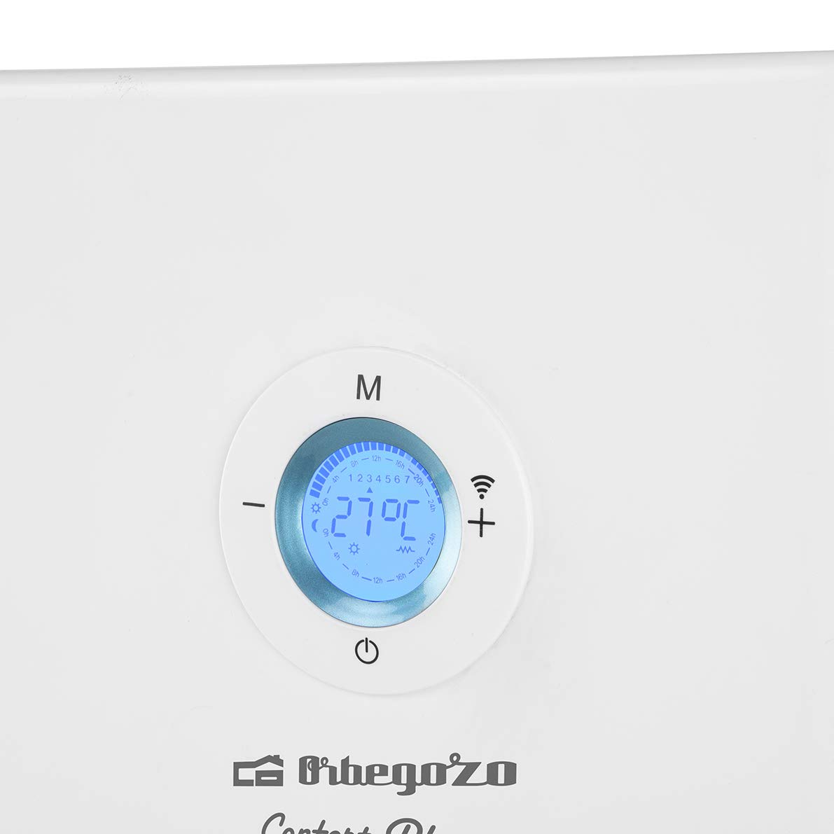 Orbegozo REW 500 - Pannello riscaldante digitale Wi-Fi, 500 W, display digitale LCD, programmabile, connessione wireless tramite app Orbegozo