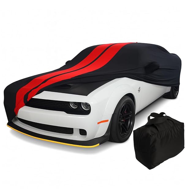 Dodge Challenger Custom Fit Car Cover - Indoor Ultraguard Stretch Satin - Protect from Dust - The Ultimate