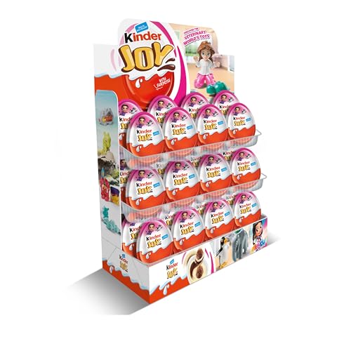 Kinder Joy Chocolates for Girls, 24 Pieces x 20g = 480g