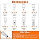 HX-50B Batteriekabelschuh Crimpzangen Handelektrikerzange zum Crimpen von Drahtkabeln von 6-50mm² (AWG 8-1/0) mit verstärkter und verdickter Metallplatte (HX50B crimper+60PCS terminals)