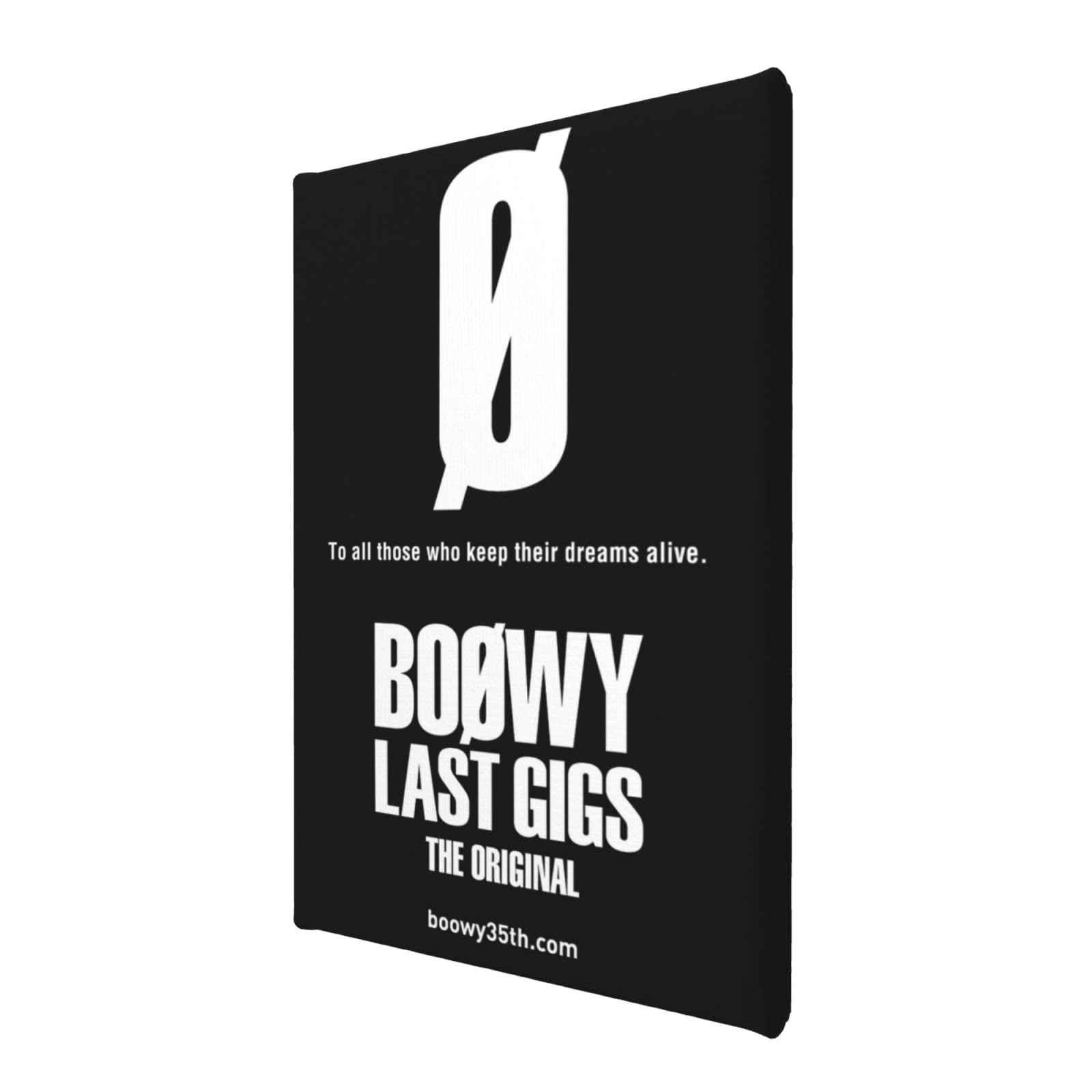Amazon.co.jp: Boowy Last Gigs 2 キャンバス絵画 壁貼りと壁画